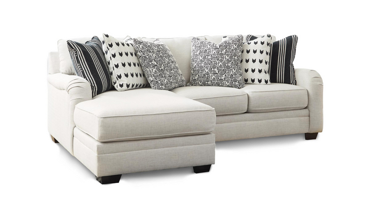 Huntsworth Sectional Sofa With Chaise In Gray