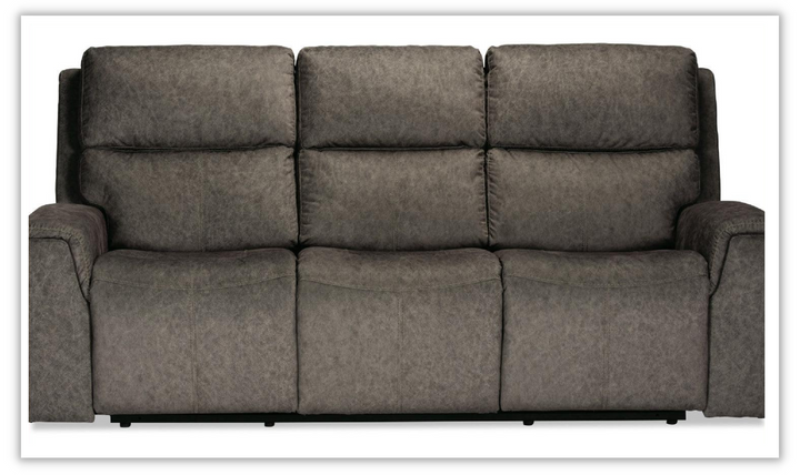 Flexsteel Jarvis 3-Seater Power Reclining Sofa With Power Headrest