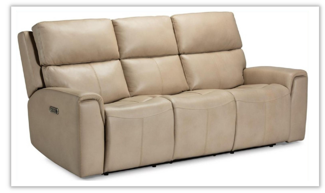 Flexsteel Jarvis 3-Seater Power Reclining Sofa With Power Headrest