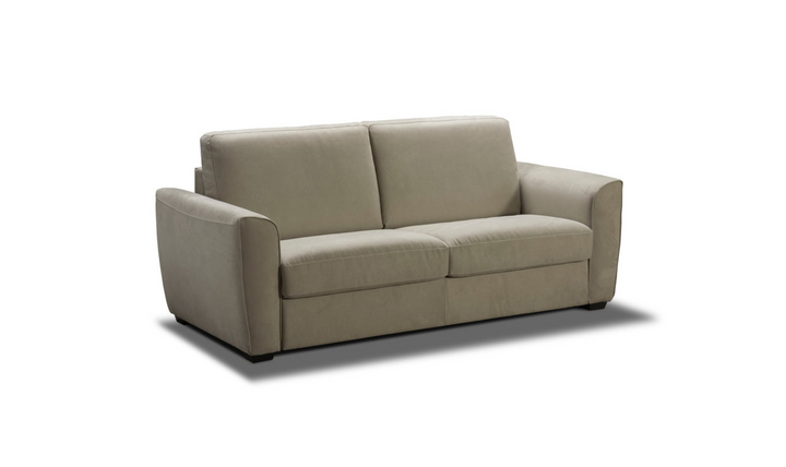 Jennifer Italia Cinetique 2-Seater Gray Sleeper Sofa with Memory Foam Mattress