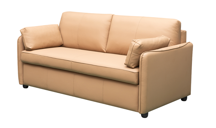 Gio Italia Jennifer Smart 2-Seater Leather Queen Sleeper Sofa