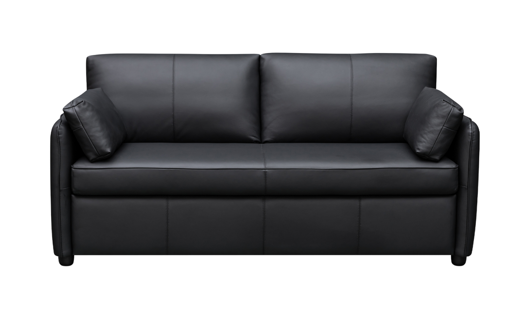 Gio Italia Jennifer Smart 2-Seater Leather Queen Sleeper Sofa