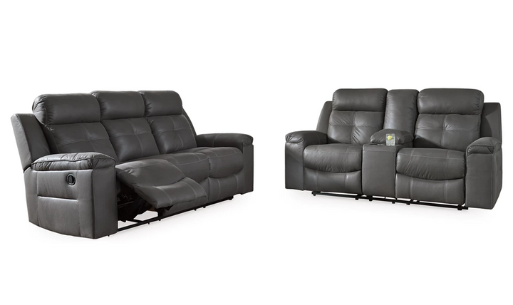 Ashley  Jesolo Leather Recliner Living Room Set