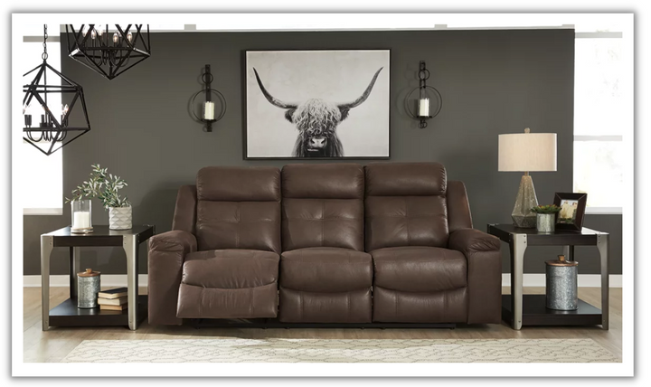 Ashley  Jesolo 3-Seater Dual-Sided Leather Reclining Sofa