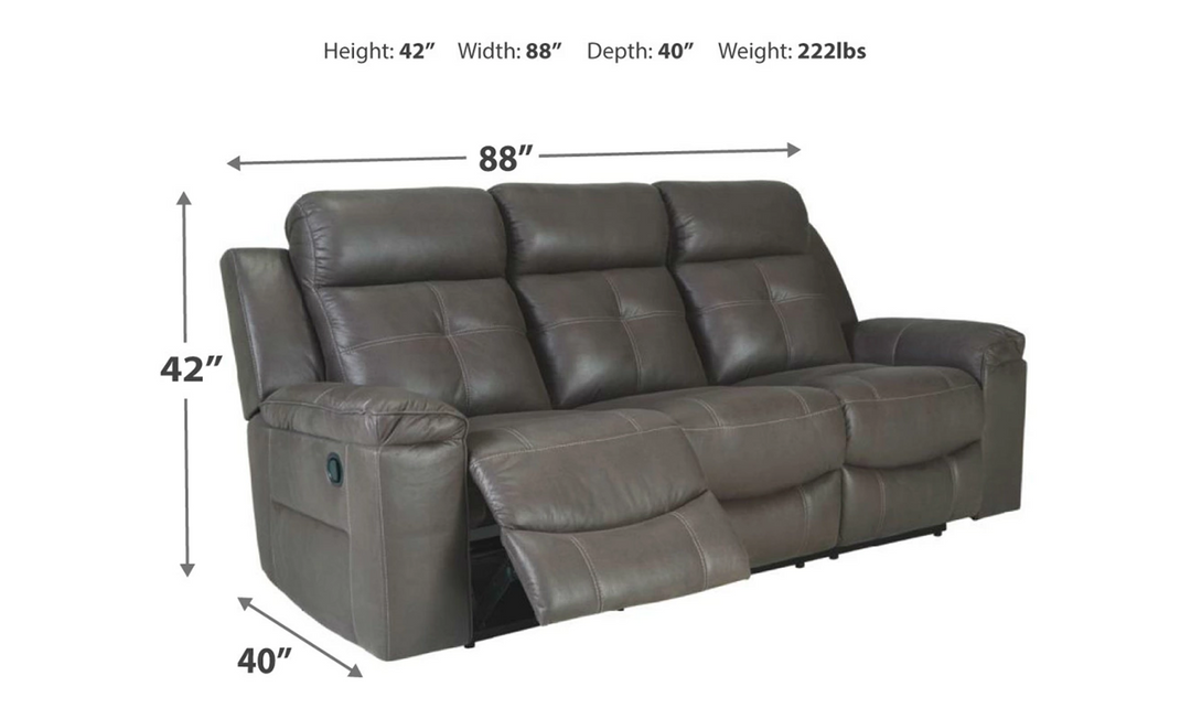 Ashley  Jesolo 3-Seater Dual-Sided Leather Reclining Sofa