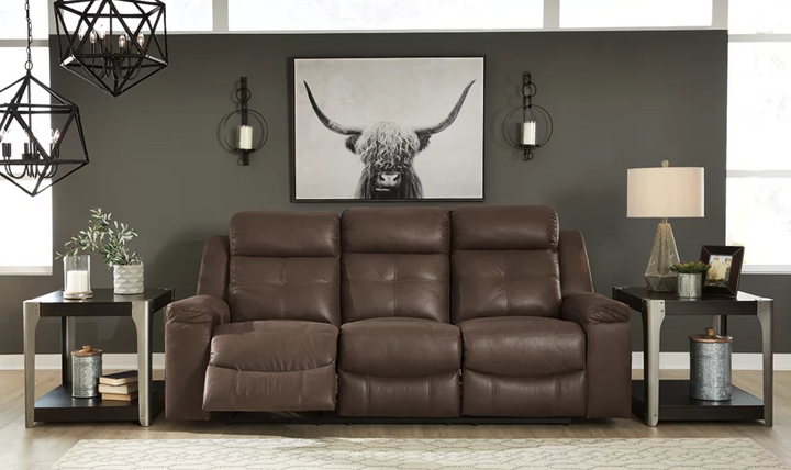 Ashley  Jesolo 3-Seater Dual-Sided Leather Reclining Sofa