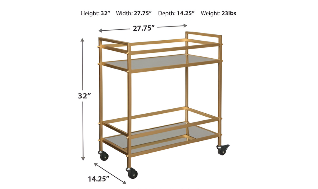 Kailman Bar Cart-Jennifer