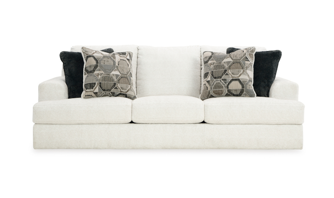 Ashley Karinne 3 Seater Fabric Sofa With Accent Pillow