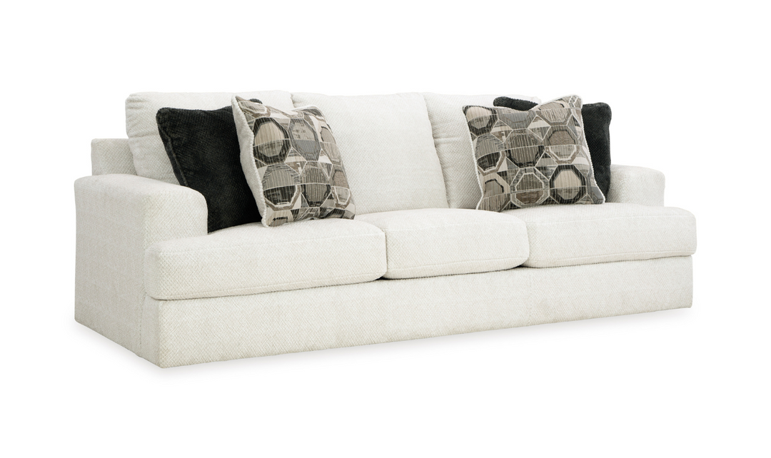 Ashley Karinne 3 Seater Fabric Sofa With Accent Pillow