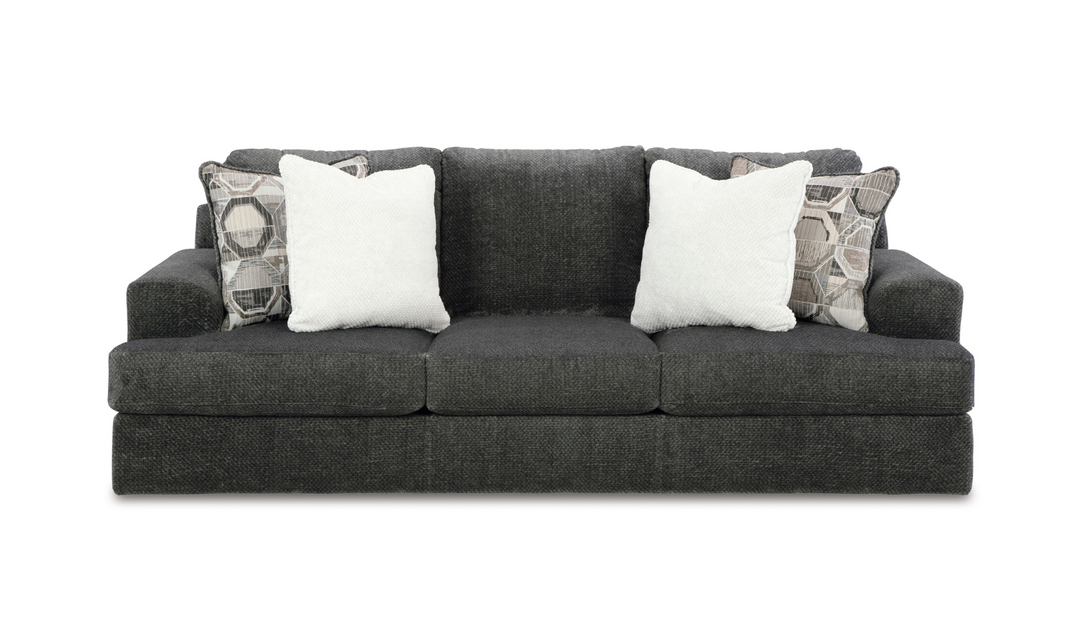 Ashley Karinne 3 Seater Fabric Sofa With Accent Pillow