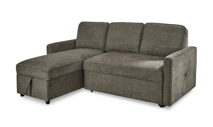 Kerle Fabric 2- Piece Sectional with Pop-Up Bed & Storage-Jennifer Furniture