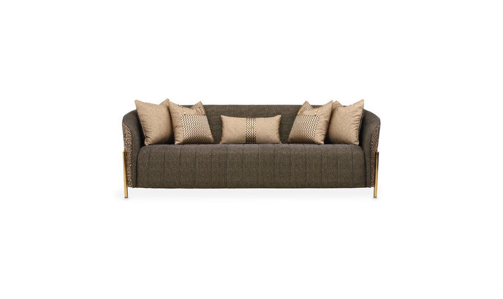 AICO Lisbon Lurex Woven Fabric Loveseat