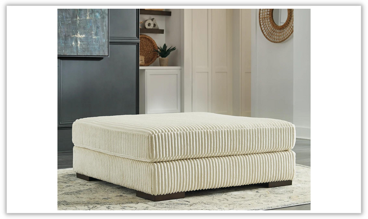 Lindyn Oversized Square Accent Ottoman