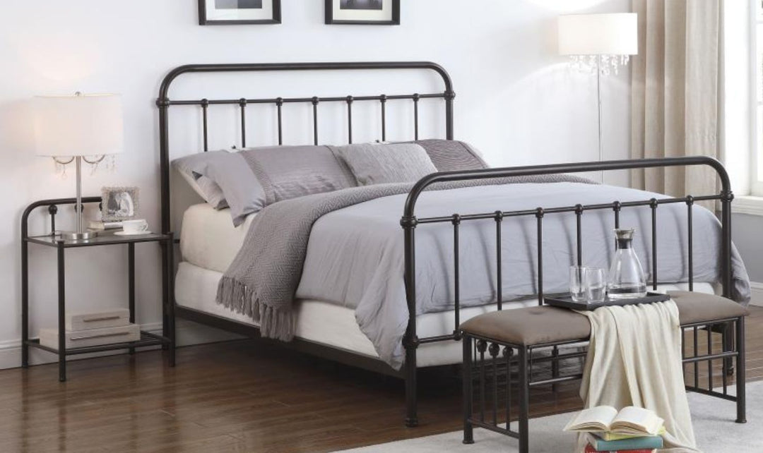 Livingston Metal Queen Bed