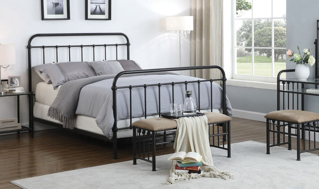 Livingston Metal Queen Bed