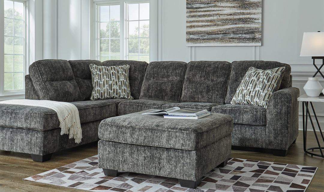 Lonoke 2-Piece L-Shaped Sectional with Chaise- Jennifer furniture