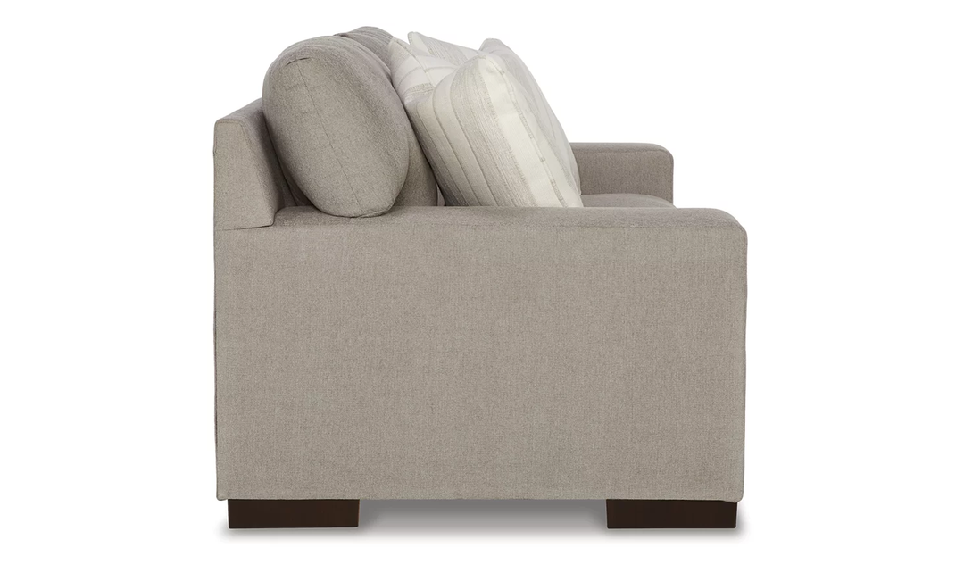 Maggie Fabric Loveseat with Reversible Cushions