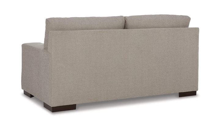 Maggie Fabric Loveseat with Reversible Cushions