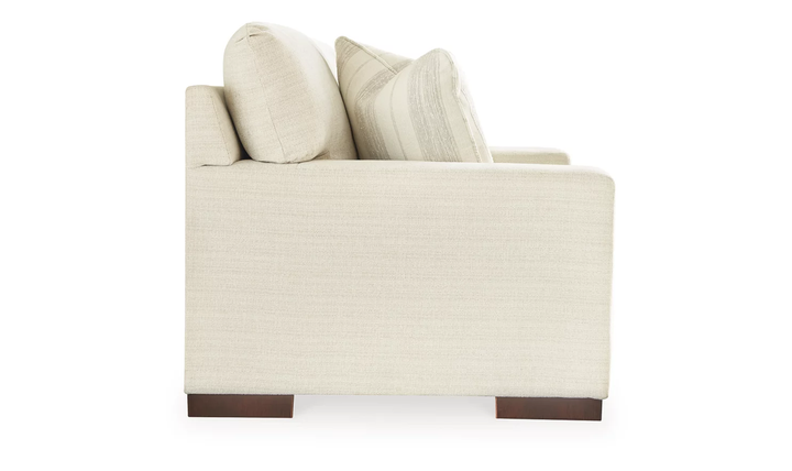 Maggie Fabric Loveseat with Reversible Cushions