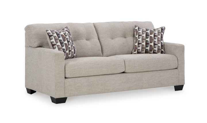 Ashley Mahoney 2-Seater Fabric Full Sofa Sleeper With Accent Pillows