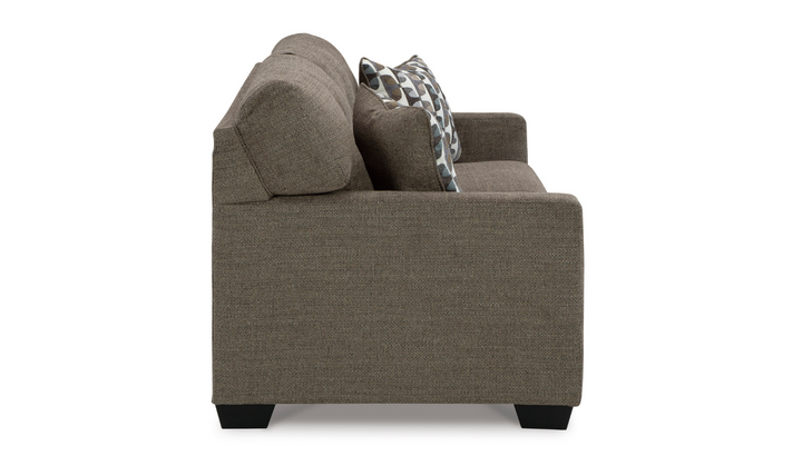 Ashley Mahoney 2-Seater Fabric Full Sofa Sleeper With Accent Pillows