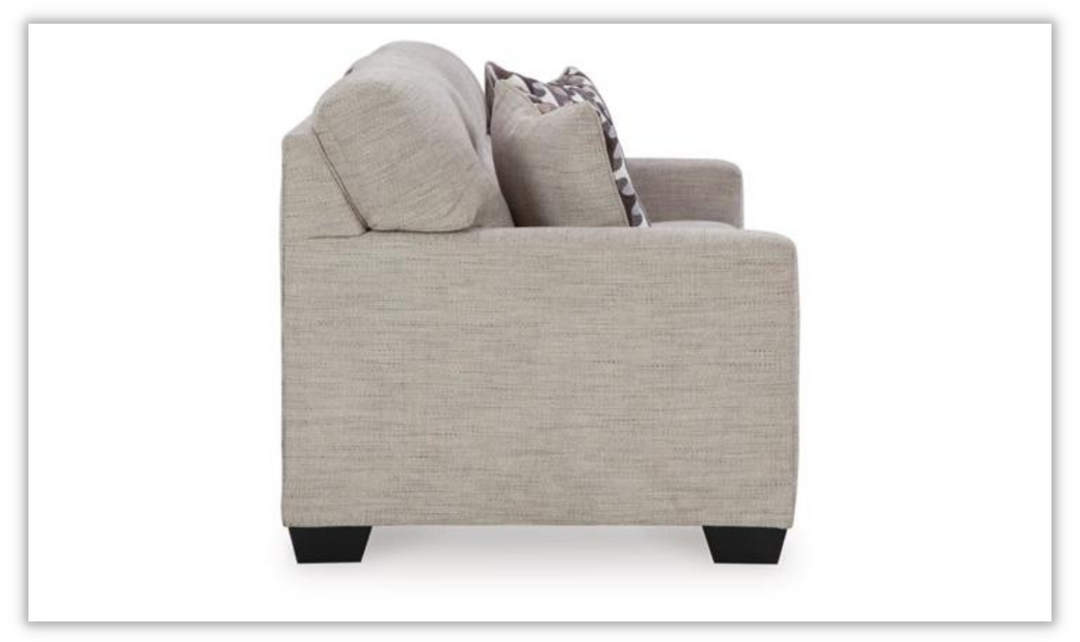 Mahoney Fabric 2-seater Sofa with Removable Cushions