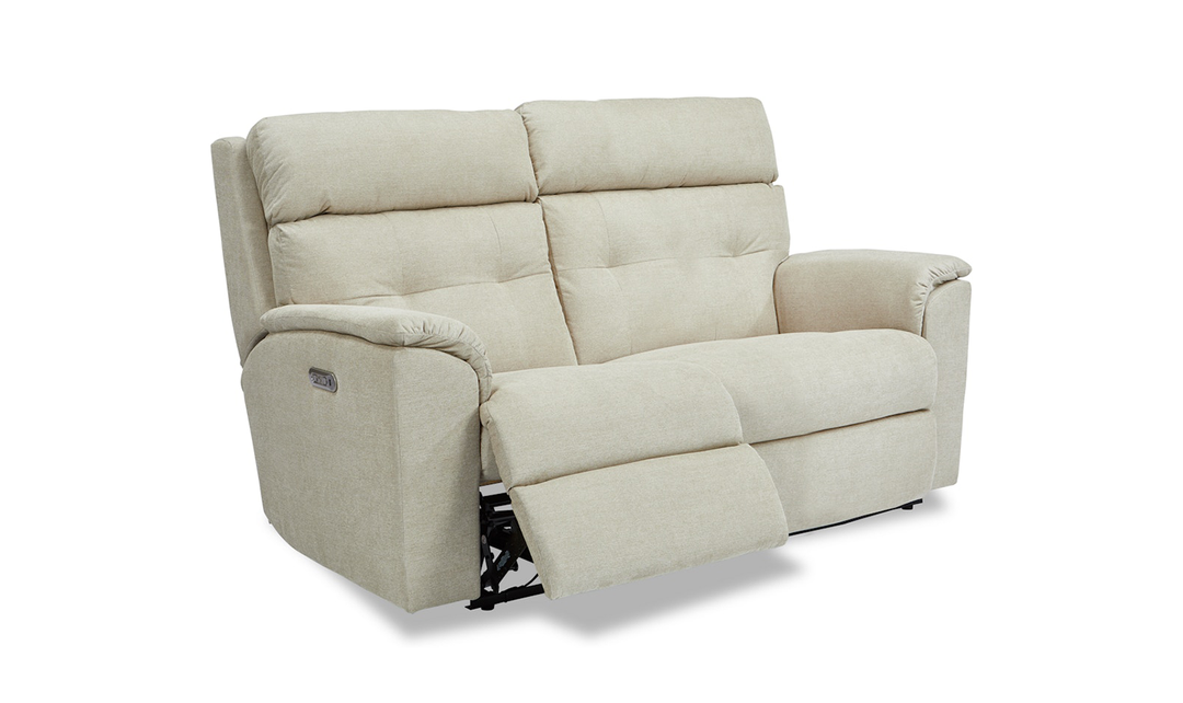 Flexsteel Mason Power Reclining Loveseat with Headrest