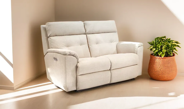 Flexsteel Mason Power Reclining Loveseat with Headrest