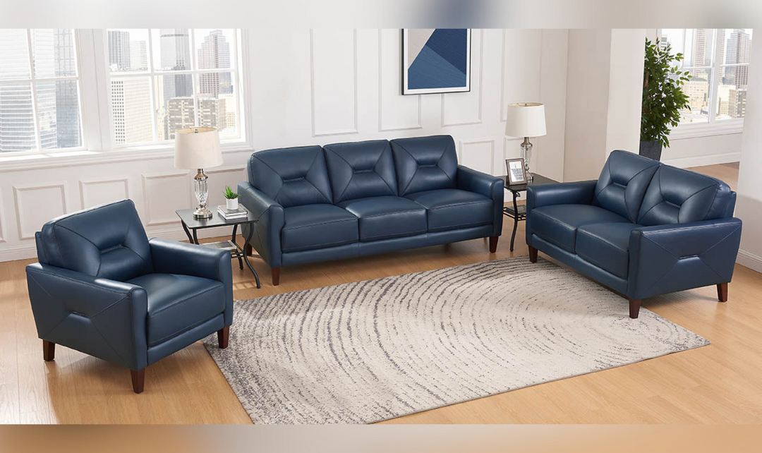 Mavis Leather Living Room Set