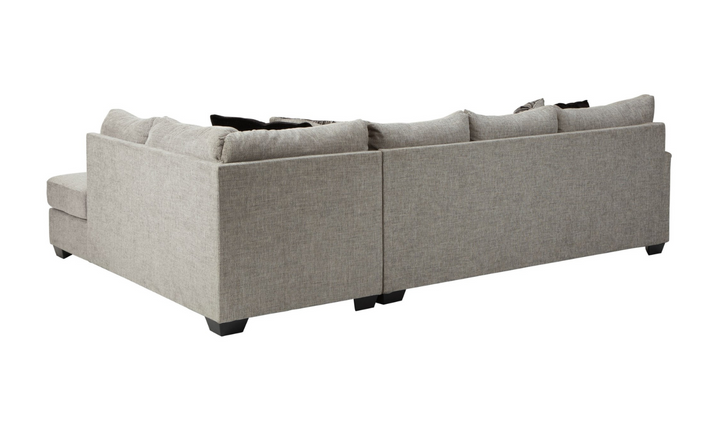 Megginson U-shaped Fabric Sectional with Chaise-Jennifer Furniture