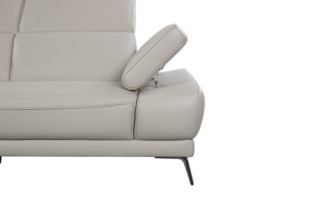 Mercer 3 Seater Sectional Chaise with Adjustable Armrest