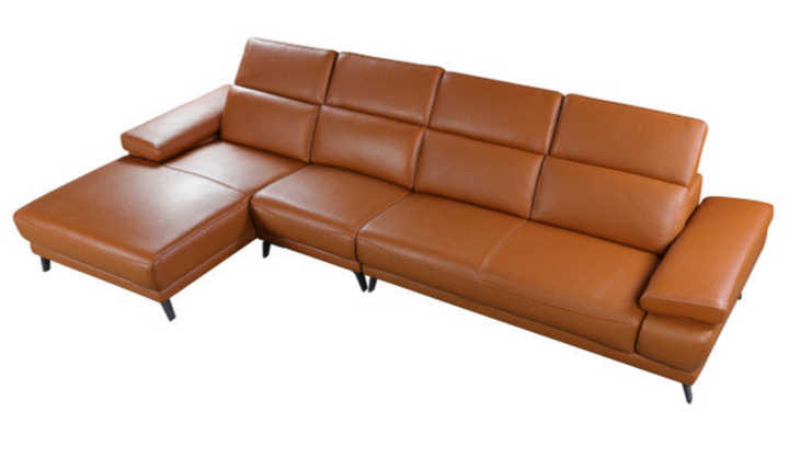 Mercer 3 Seater Sectional Chaise with Adjustable Armrest