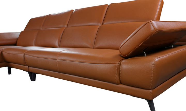 Mercer 3 Seater Sectional Chaise with Adjustable Armrest