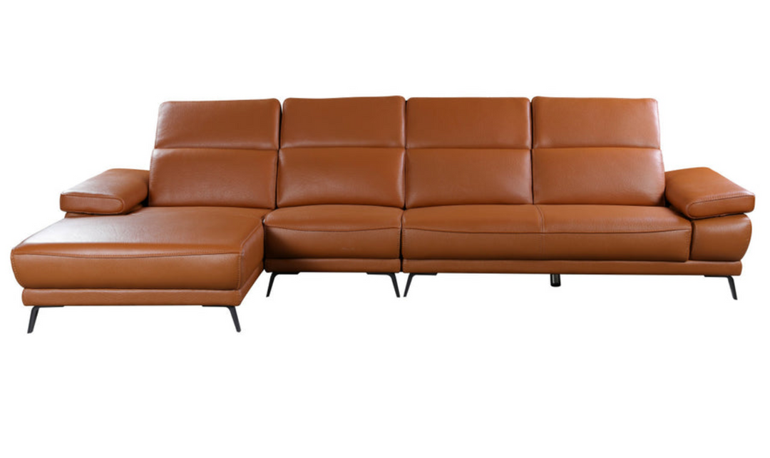 Mercer 3 Seater Sectional Chaise with Adjustable Armrest