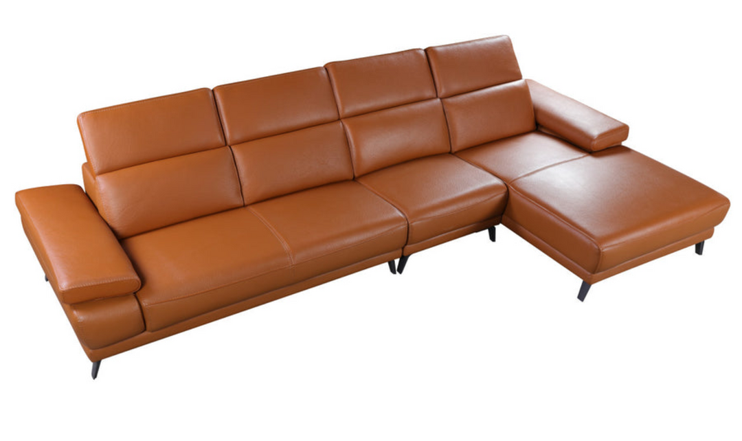 Mercer 3 Seater Sectional Chaise with Adjustable Armrest