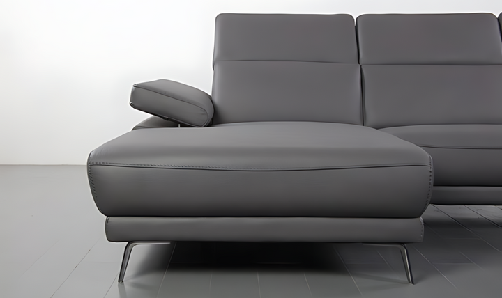 Mercer 3 Seater Sectional Chaise with Adjustable Armrest