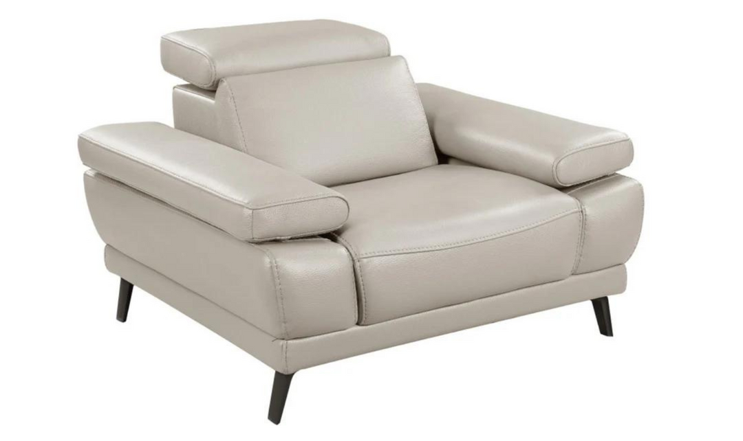 Mercer Leather Chair with Motion Headrest