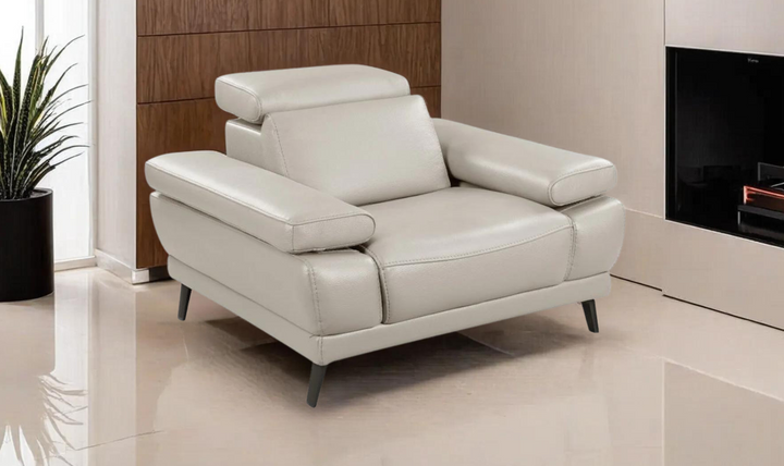 Mercer Leather Chair with Motion Headrest