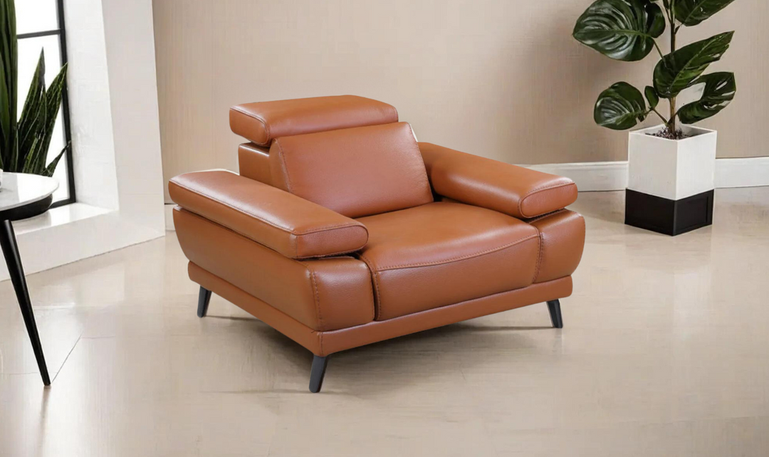 Mercer Leather Chair with Motion Headrest