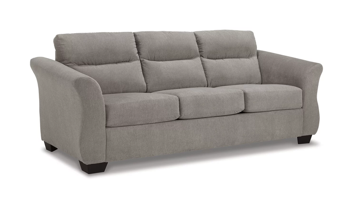 Ashley Miravel Fabric Queen Sofa Sleeper with Memory Foam Mattress