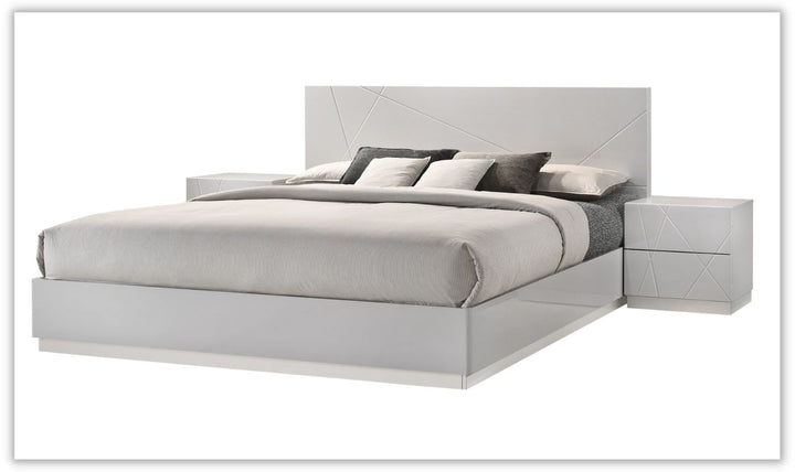 Naples Premium Rectangular Wooden Platform Bed