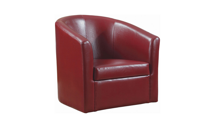 PASSOV SWIVEL CHAIR  (RED) Jennifer furniture