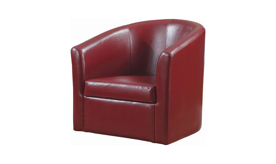 PASSOV SWIVEL CHAIR  (RED) Jennifer furniture