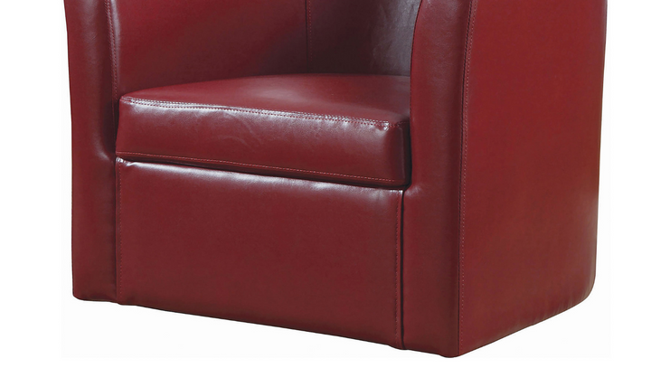 PASSOV SWIVEL CHAIR  (RED) Jennifer furniture