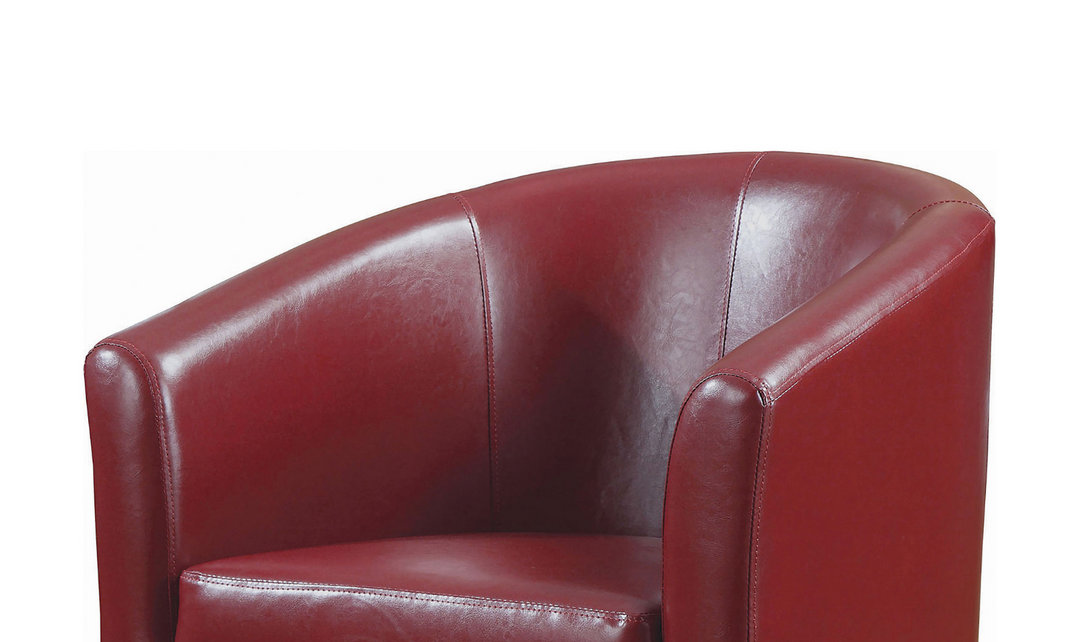 PASSOV SWIVEL CHAIR  (RED) Jennifer furniture