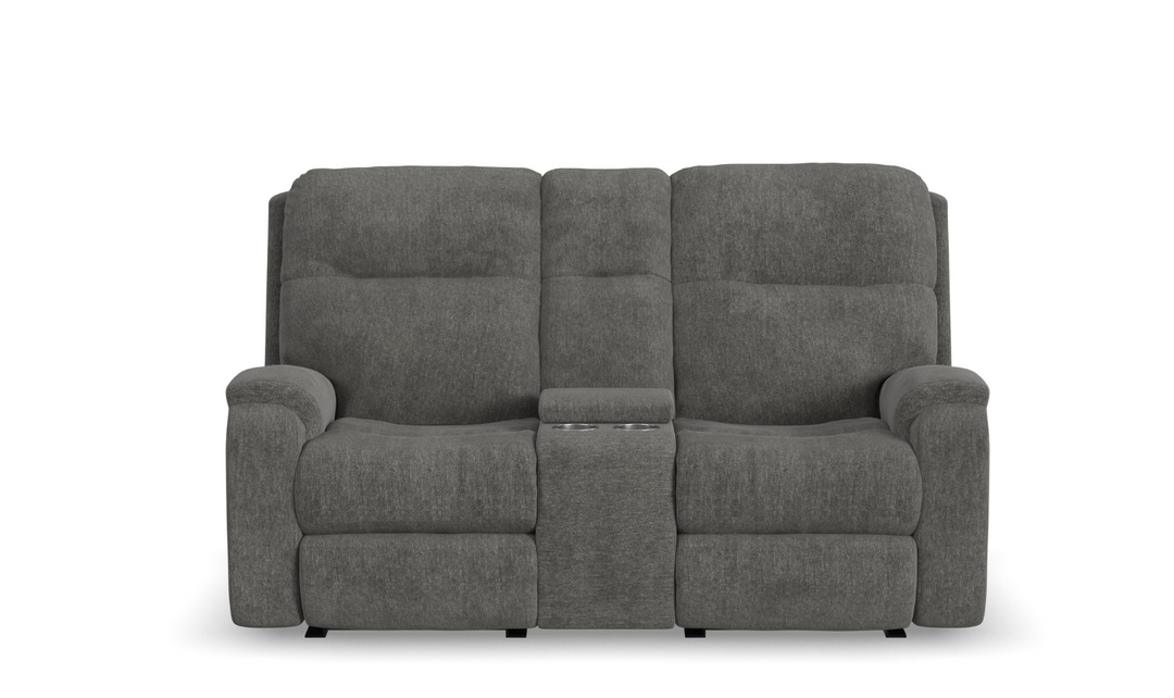 Penn Power Reclining Loveseat with Power Headrests & Footrests-jenniferfurniture