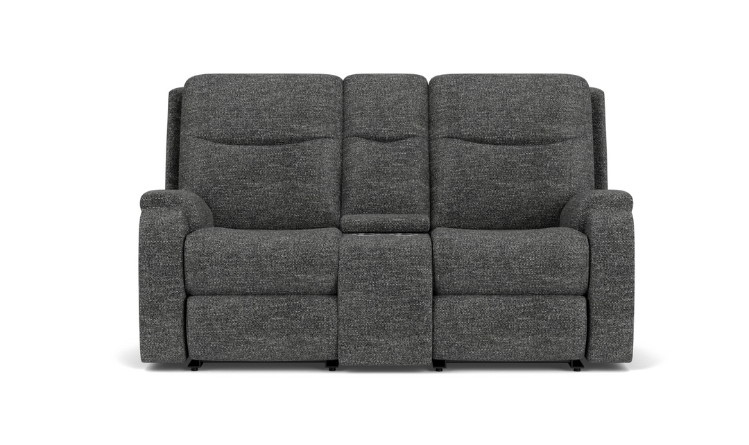 Penn Power Reclining Loveseat with Power Headrests & Footrests-jenniferfurniture