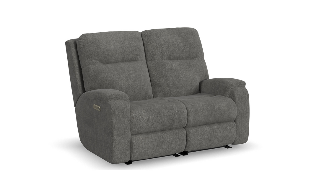 Penn Power Reclining Loveseat with Power Headrests & Footrests-jenniferfurniture