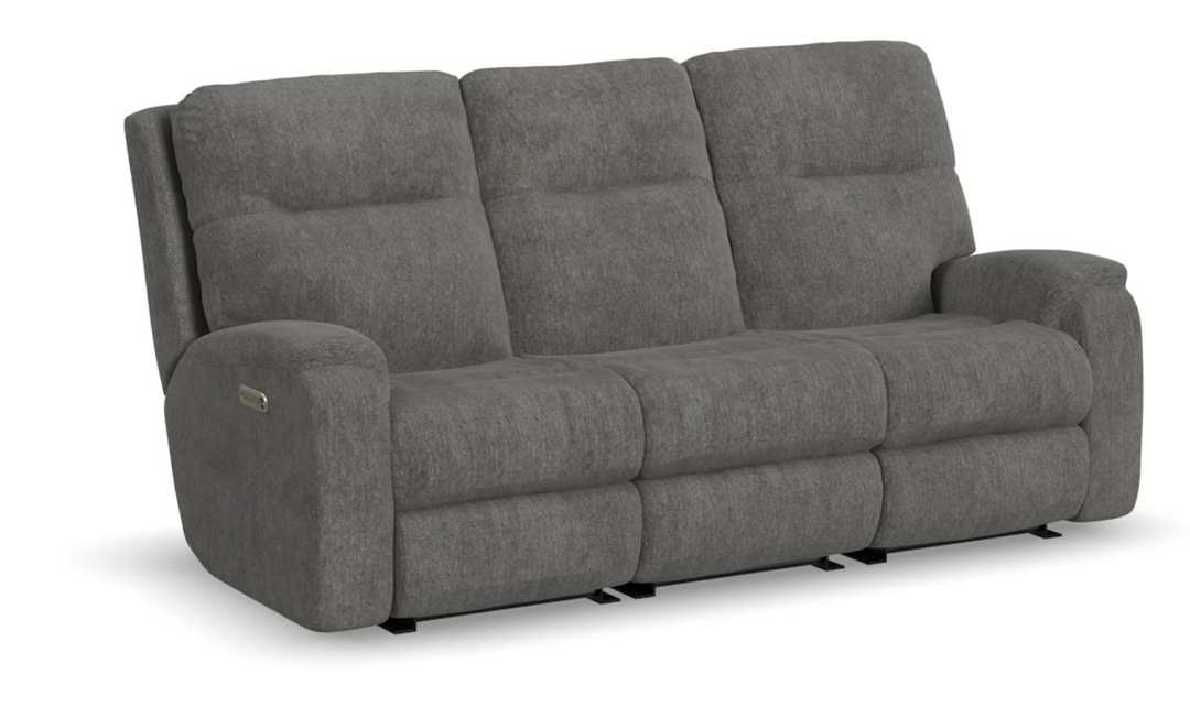 Penn Power Reclining Sofa with Power Headrests & Footrests-jenniferfurniture