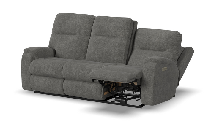 Penn Power Reclining Sofa with Power Headrests & Footrests-jenniferfurniture